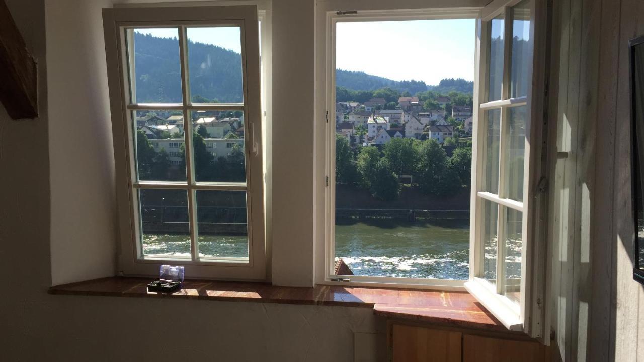Natur Und Neckarblick Bei Heidelberg Hirschhorn Extérieur photo