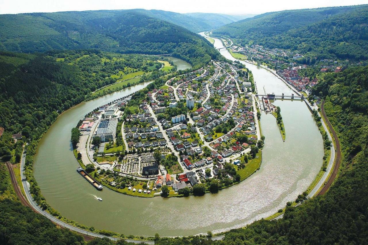 Natur Und Neckarblick Bei Heidelberg Hirschhorn Extérieur photo